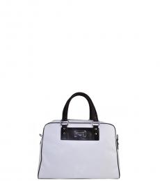 Dolce & Gabbana White Travel Large Messenger Bag