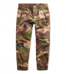 Ralph Lauren Little Boys Camo Poplin Joggers