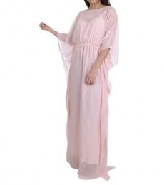 Juicy Couture Soft Pink Embroidered Caftan Dress