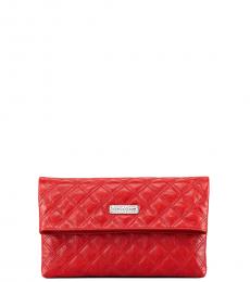 Marc Jacobs Red Eugenia Clutch