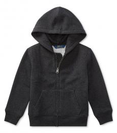 Ralph Lauren Little Boys Avery Heather Full Zip Hoodie