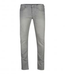 Armani Exchange Light Grey Skinny Fit Jeans