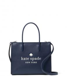 Kate Spade Navy Blue Trista Small Satchel