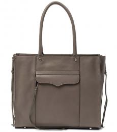 Rebecca Minkoff Graphite Side Zip MAB Large Tote