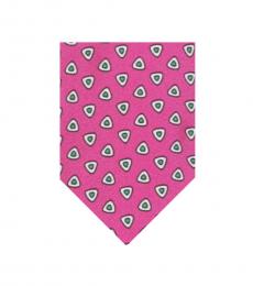 Pink Foulard Tie
