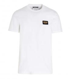 White Logo Stamp T-Shirt