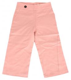 Little Girls Pink Virgin Wool Pants
