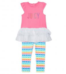 Juicy Couture 2 Piece Top/Leggings Set (Baby Girls)