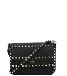 Valentino Garavani Black Rockstud Small Crossbody