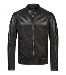 Dolce & Gabbana Black Solid Bomber Jacket