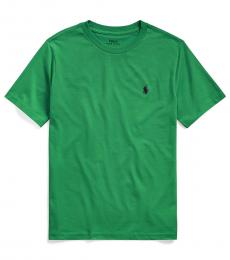 Ralph Lauren Boys Lifeboat Green Crewneck T-Shirt