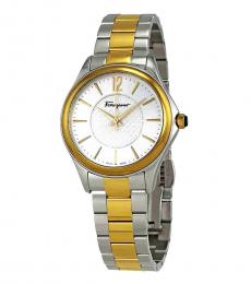 Silver-Gold Two Tone Watch