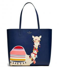 Kate Spade Navy Spice Things Up Camel Medium Tote