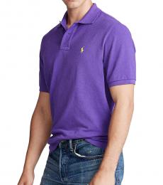 Ralph Lauren Cabana Purple Classic Fit Mesh Polo