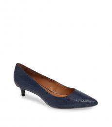 Calvin Klein Dark Navy Gabrianna Kitten Heels
