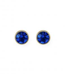 Kate Spade Blue Crystal Earrings