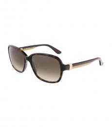 Tortoise Oval Sunglasses
