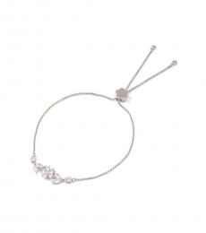Kate Spade Silver Gleaming Gardenia Flower Bracelet