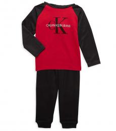Calvin Klein 2 Piece Hoodie/Joggers Set (Baby Boys)