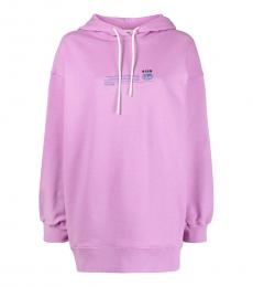 Light Pink Hooded Sweatshirt