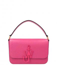 Pink Anchor Mini Crossbody Bag