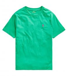 Ralph Lauren Boys Cabo Green Jersey T-Shirt