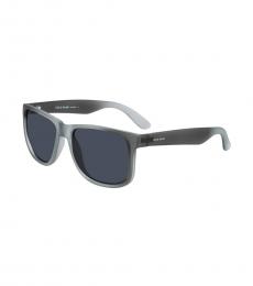 Cole Haan Matte Grey Square Sunglasses 