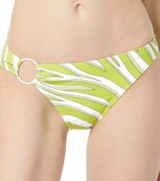 Michael Kors Light Green Printed Swim Bottom