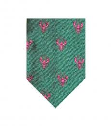 Ralph Lauren Green-Pink Modish Tie