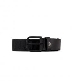 Emporio Armani Black Signature Belt