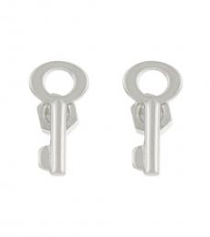 Marc Jacobs Silver Key Earrings