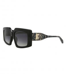 Just Cavalli Black Logo Sunglasses