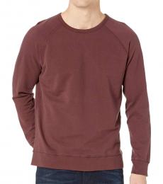 AG Adriano Goldschmied Sulfur Rich Carmine Siris Crew Sweatshirt