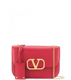 Valentino Garavani Red Vsling Small Shoulder Bag