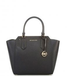 Michael Kors Black Hayes North South Large Satchel