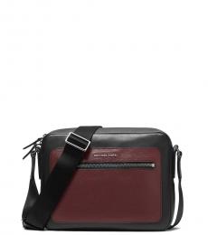 Michael Kors Black Hudson Medium Crossbody Bag