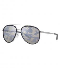 Camo Mirror Aviator Sunglasses