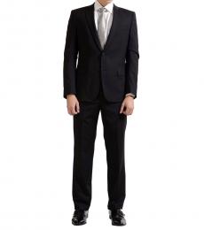 Versace Collection Dark Brown Wool Two Button Suit
