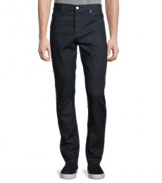 7 For All Mankind Dark Blue Adrien Slim Fit Jeans
