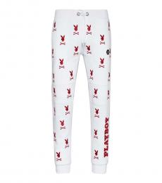 White Bunny Jogging Trousers