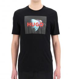 Hugo Boss Black Printed T-Shirt