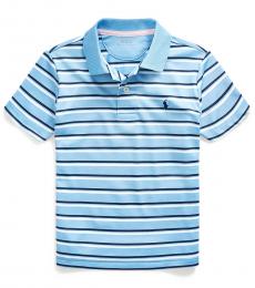 Ralph Lauren Little Boys Blue Lagoon Striped Polo
