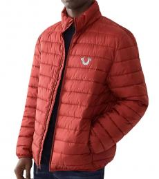 True Religion Red Light Puffer Jacket