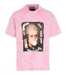 Versace Jeans Couture Light Pink Hey Raily T-Shirt