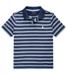 Ralph Lauren Little Boys Newport Navy Striped Polo