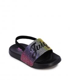 Juicy Couture Baby Girls Black Canyon Lake Slippers