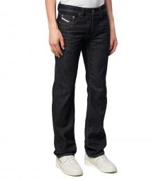 Navy Blue Straight Fit Larkee Jeans