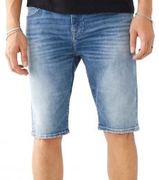 Blue Rocco Skinny Fit Shorts