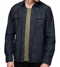 True Religion Inglorious Denim Button Down Shirt
