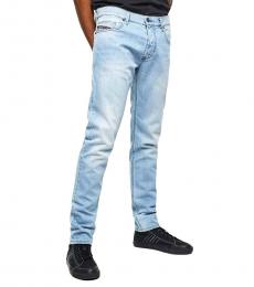 Light Blue Slim Fit D-Luster Jeans